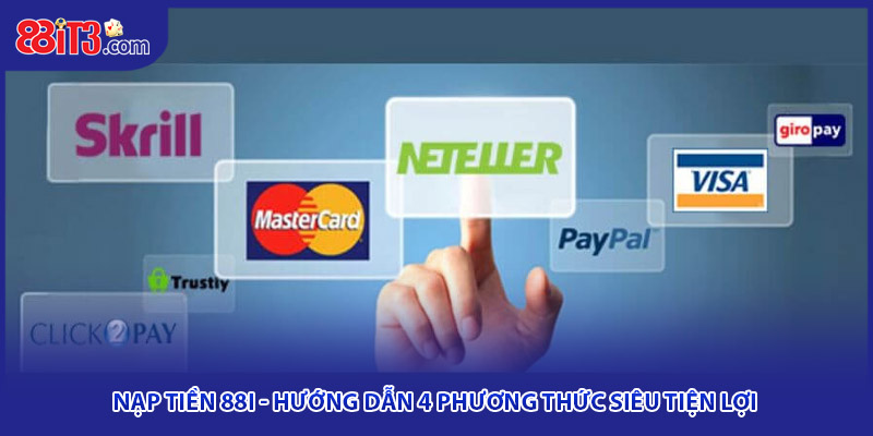 Nạp Tiền 88i – Giao Dịch Nhanh, Thưởng Ngập Tràn